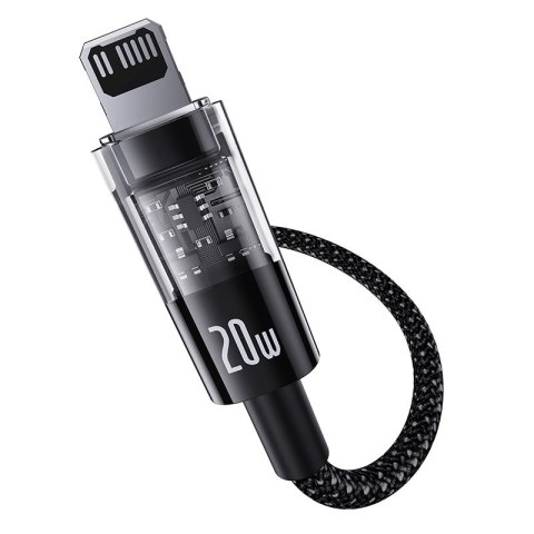 Kabel Baseus Gem USB C-IP 20W 1m (czarny)