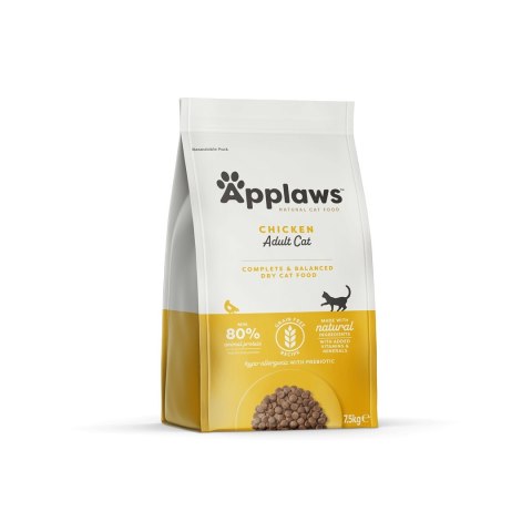 APPLAWS CAT Kurczak - sucha karma dla kota z wysoką zawartością mięsa - 7,5kg