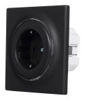 Inteligentne gniazdko elektryczne FIBARO Outlet Walli Type F, antracyt (FGWOF-011-8)