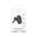 Uchwyt samochodowy do telefonu z ładowarką Qi2 MagSafe 15W - czarny