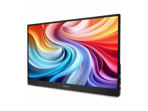Acer PM161Q B1bmiuux | 15,6 " | IPS | FHD | 16:9 | 60 Hz | 4 ms | 1920 x 1080 pikseli | 250 cd/m² | Porty HDMI w ilości 1 | Czar