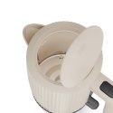 Czajnik Princess | 236048 Wave | Elektryczny | 2200 W | 1,7 L | Plastikowy | Podstawa obrotowa 360° | Brązowy