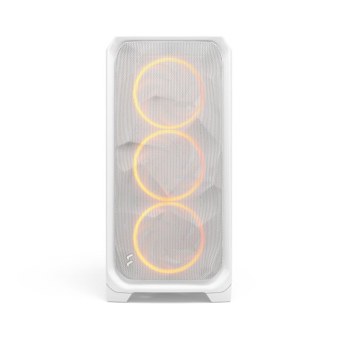 Fractal Design Meshify 3 XL | White RGB TG Clear Tint | Mid-Tower | Power supply included No | ATX