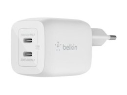 Ładowarka ścienna Belkin Dual USB-C GaN z PPS 45W | WCH011vfWH