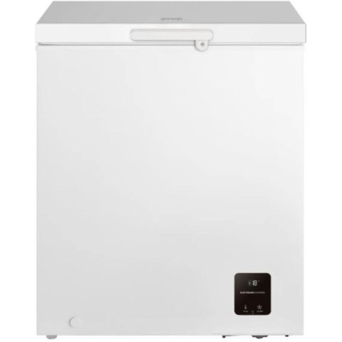 Zamrażarka skrzyniowa Gorenje FH10EAW | klasa E | 95 l | 4,8 kg/24h | 85 cm | FreezeProtect -15°C | druciane kosze | zamek | bia
