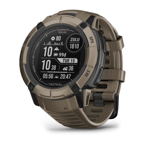 Zegarek Garmin Instinct 2X Solar Tactical Edition, 50mm MIP Light Brown