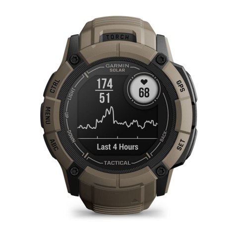 Zegarek Garmin Instinct 2X Solar Tactical Edition, 50mm MIP Light Brown