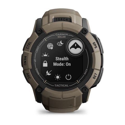 Zegarek Garmin Instinct 2X Solar Tactical Edition, 50mm MIP Light Brown