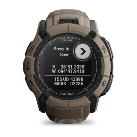 Zegarek Garmin Instinct 2X Solar Tactical Edition, 50mm MIP Light Brown
