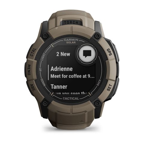 Zegarek Garmin Instinct 2X Solar Tactical Edition, 50mm MIP Light Brown