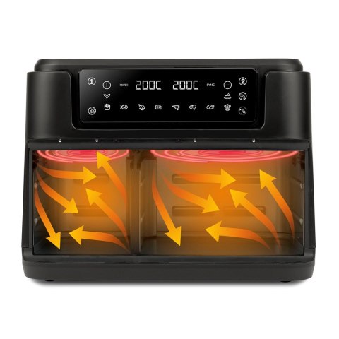 Frytkownica beztłuszczowa dwukomorowa Girmi FG26