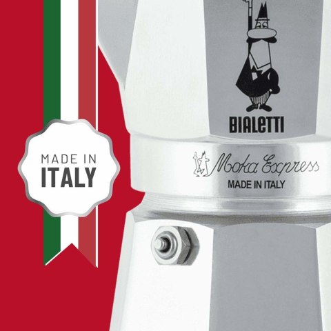 Kawiarka BIALETTI Moka Express (kolor srebrny)