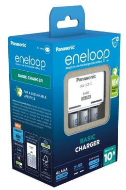 ŁADOWARKA PANASONIC BASIC + 4x AAA ENELOOP 800 mAh