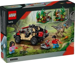LEGO Jurassic World 76972 Ucieczka terenówką przed raptorem