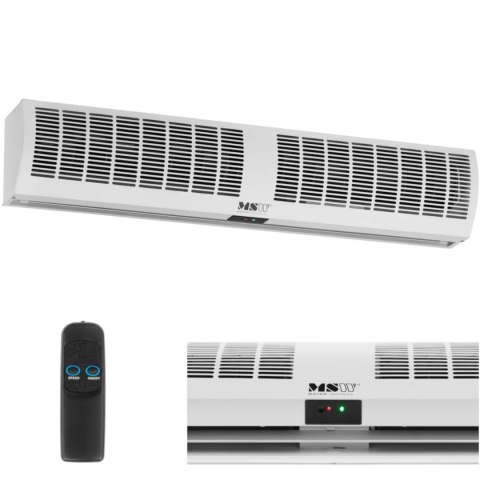 Kurtyna powietrzna elektryczna ścienna z pilotem 1520 m3/h 95 W