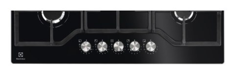 Płyta gazowa ELECTROLUX KGG75362K 75 cm | 4 palniki | ruszty żeliwne | zapłon elektryczny | czarny