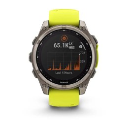 Garmin Fenix 8 47mm AMOLED Solar Sapphire Yellow