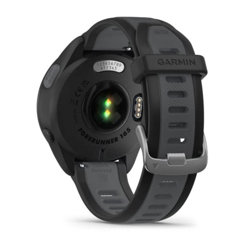 Zegarek Garmin Forerunner 165, 43mm AMOLED Black