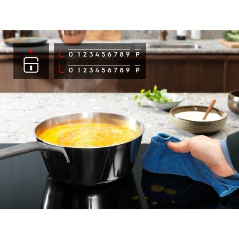 Płyta ceramiczna Electrolux LHR3233CK 30 cm | 2 pola | wskaźnik ciepła resztkowego | timer | czarny
