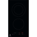 Płyta ceramiczna Electrolux LHR3233CK 30 cm | 2 pola | wskaźnik ciepła resztkowego | timer | czarny