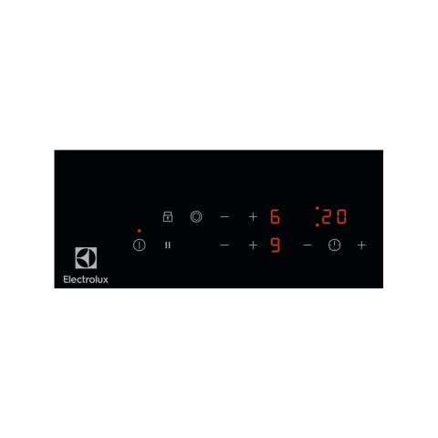 Płyta ceramiczna Electrolux LHR3233CK 30 cm | 2 pola | wskaźnik ciepła resztkowego | timer | czarny