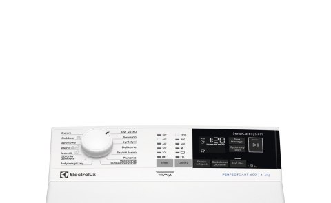 Pralka ładowana od góry Electrolux EW6TN24262P 6 kg 1200 obr/min | SensiCare | Eco TimeManager | klasa A