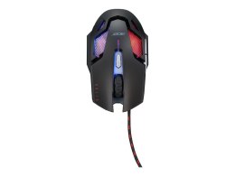 Acer Nitro Gaming Mouse II, przewodowa, czarna