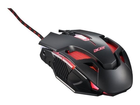 Acer Nitro Gaming Mouse II, przewodowa, czarna