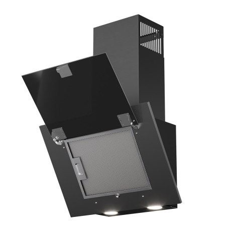 Okap kominowy MAAN Vertical PG 60 cm | LED | czarny mat