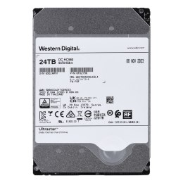 Dysk serwerowy HDD Western Digital Ultrastar DC HC580 WUH722424ALE6L4 (24 TB; 3,5