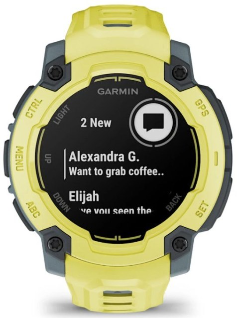 Zegarek Garmin Instinct E, 45mm MIP Electric Lime