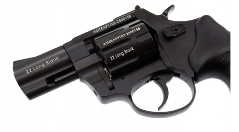 Rewolwer hukowy alarmowo sygnałowy ZORAKI R1-K6L BAS lufa 2,5" kal. .22 Long Blank czarny (R1256BMP-BAS)
