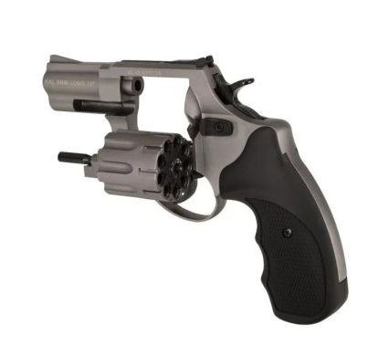 Rewolwer hukowy alarmowo sygnałowy ZORAKI R1-K6L BAS lufa 2,5" kal. .22 Long Blank tytanowy (R1256GTP-BAS)