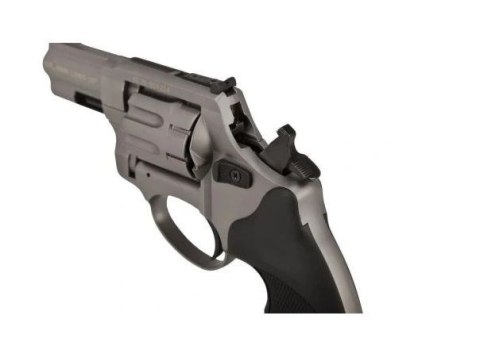 Rewolwer hukowy alarmowo sygnałowy ZORAKI R1-K6L BAS lufa 2,5" kal. .22 Long Blank tytanowy (R1256GTP-BAS)