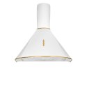 Okap kominowy AKPO WK-4 DANDYS GOLD 50 cm | LED | biały