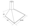 Okap kominowy AKPO WK-5 SOFT 50 cm | Oświetlenie filamentowe E14, 2 x 4 W | inox