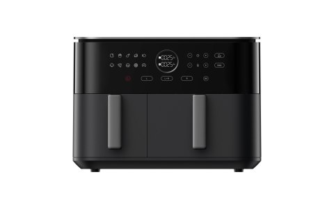 Dwustrefowa frytkownica powietrzna Xiaomi EU | Moc 2700 W | Pojemność 10 l | Czarny