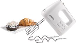 Gorenje | Mikser ręczny | M460CDC | Mikser ręczny | 460 W | Liczba prędkości 5 | Tryb Turbo | Biały