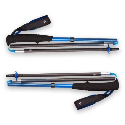 Kije trekkingowe składane Black Diamond Distance Carbon Z-Pole 130cm, desert sky