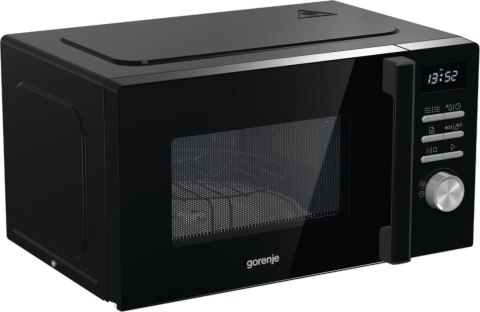 Kuchenka mikrofalowa Gorenje | MO20A4BH | Wolnostojąca | 20 L | 800 W | Grill | Czarny