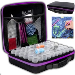 Akcesoria do haftu diamentowego diamond painting w walizce - zestaw