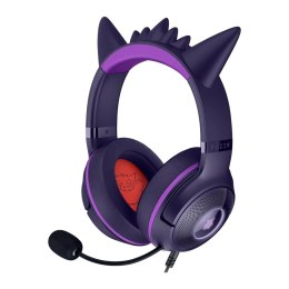 Razer Headset | Kraken Kitty V2 | Przewodowy | Nauszny | Mikrofon | Redukcja szumów | Gengar Edition