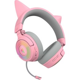 Razer Headset | Kraken Kitty V3 Pro | Bezprzewodowy / Przewodowy | Nauszny | Bezprzewodowy | Kwarcowy