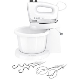 Bosch Mikser CleverMixx MFQ2600X Mikser z misą, 400 W, liczba prędkości 4, tryb Turbo, biały