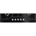 Płyta gazowa ELECTROLUX KGG75362K 75 cm | 4 palniki | ruszty żeliwne | zapłon elektryczny | czarny