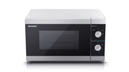 Kuchenka mikrofalowa SHARP YC-MS01E-S (800W; 20l; kolor srebrny)