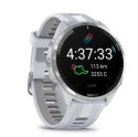 Zegarek Garmin Forerunner 965, 47mm AMOLED Mleczny Kwarc