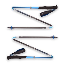 Kije trekkingowe składane Black Diamond Distance Carbon Z-Pole 120cm, desert sky