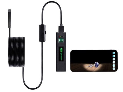 TRACER KAMERA ENDOSKOPOWA HARDWIRE 5M 8MM LED WIFI