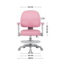 Fotel obrotowy Junior 5.0 Pink